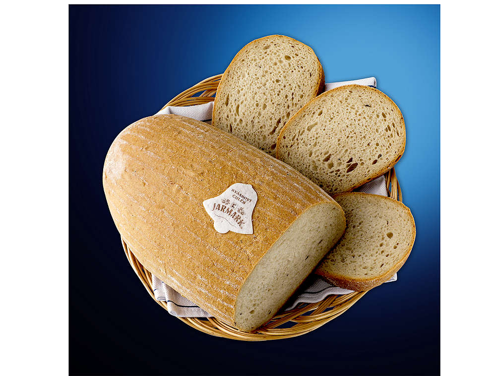 Nebalené chleby - různé druhy