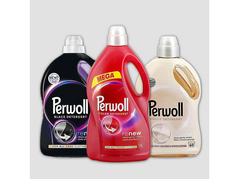 Produkty značky Perwoll