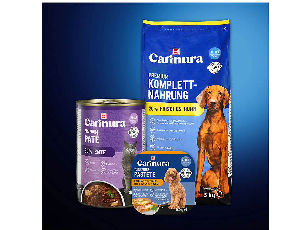 Výrobky značky K-Carinura - různé druhy