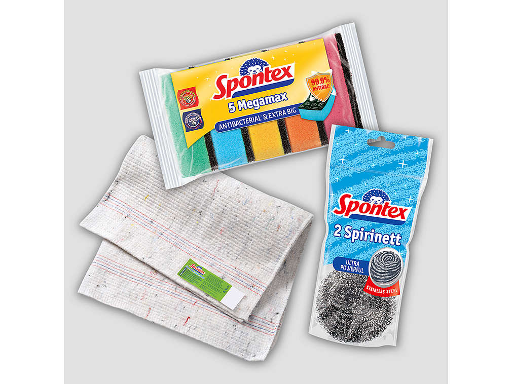 Produkty značky Spontex