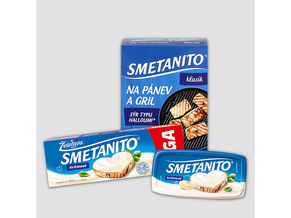 Produkty značky Smetanito