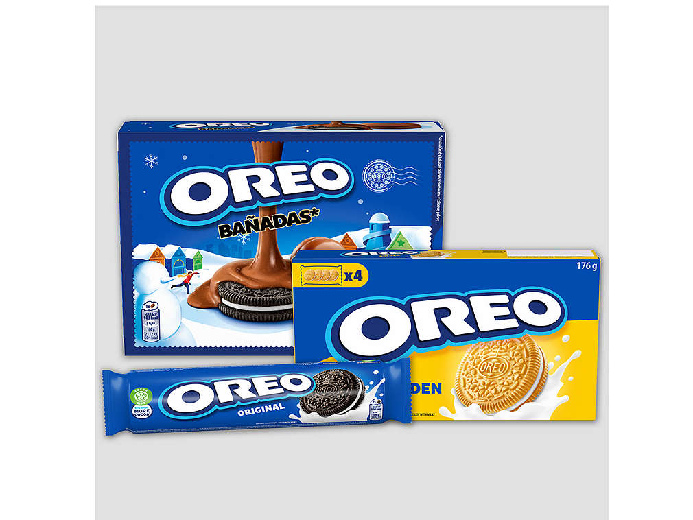 Sušenky značky Oreo - různé druhy
