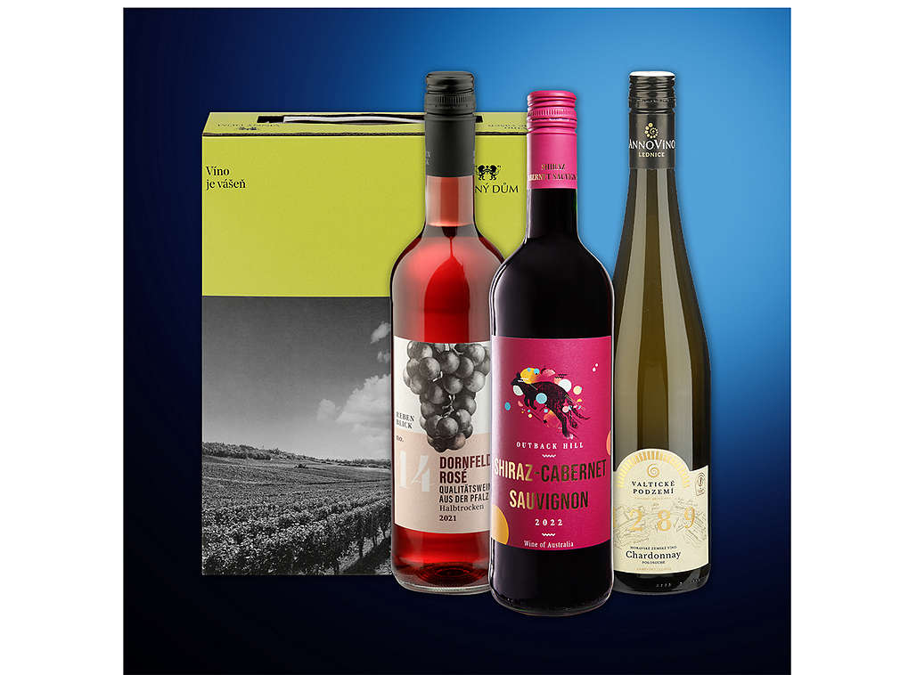 Tichá vína - různé druhy