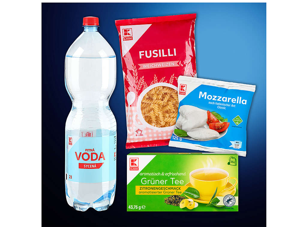 Výrobky značky K-Classic - různé druhy