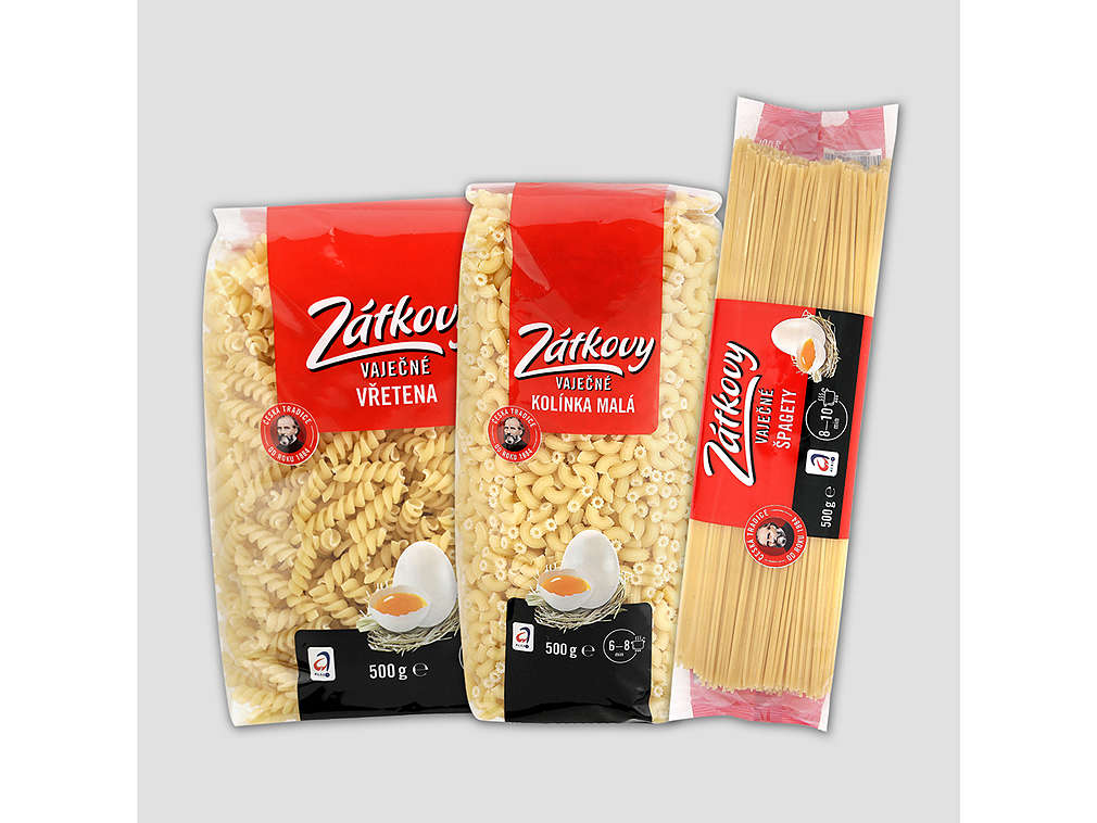Produkty značky Zátkovy vaječné těstoviny