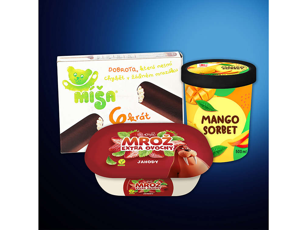 vaničkové zmrzliny a multipacky