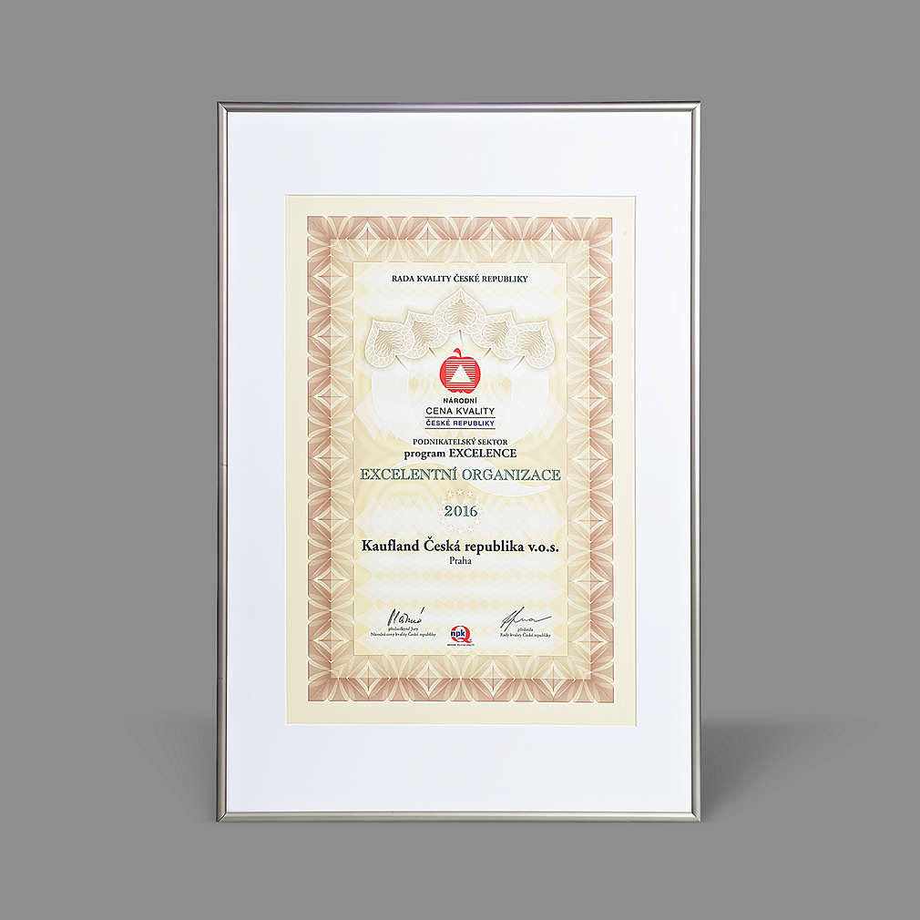 Cena za skvělou organizaci s mezinárodním ohlasem