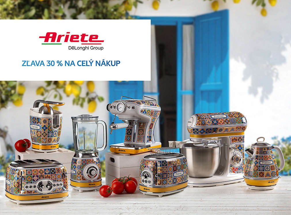 Funkčné a štýlové spotrebiče o 30 % lacnejšie