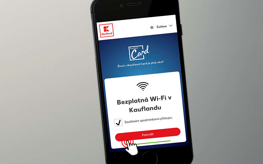 V Kauflandu vás přivítáme i na naší WiFi.