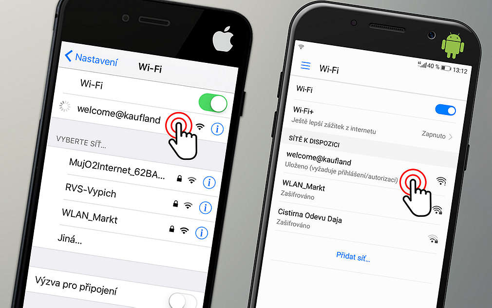 Vyberte síť Kauflandu welcome@kaufland