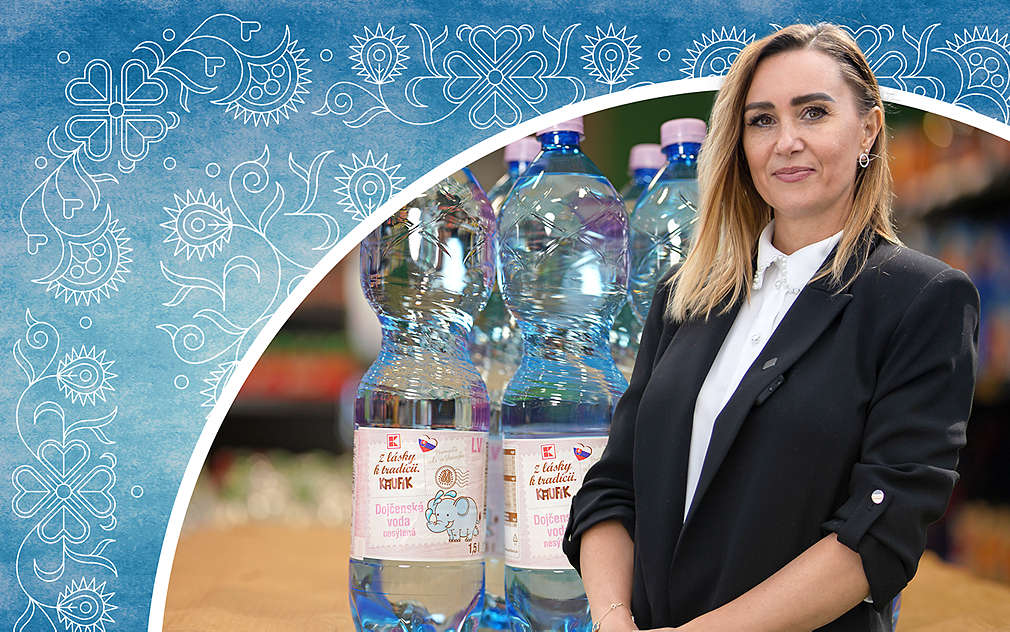 Slovenskí dodávatelia - predstaviteľka firmy Mineralne vody a.s.