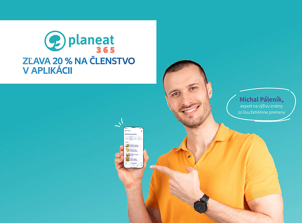 Webová aplikáciu Planeat 365 od tímu Miška Páleníka