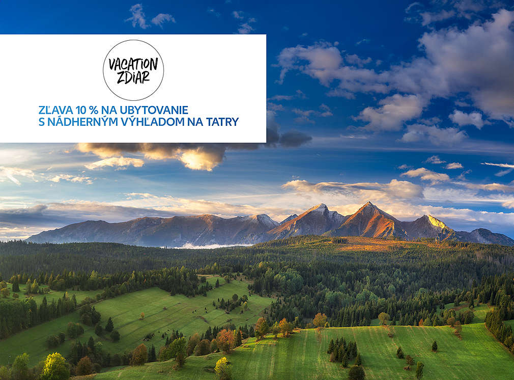 Ubytovanie s nádherným výhľadom na Tatry