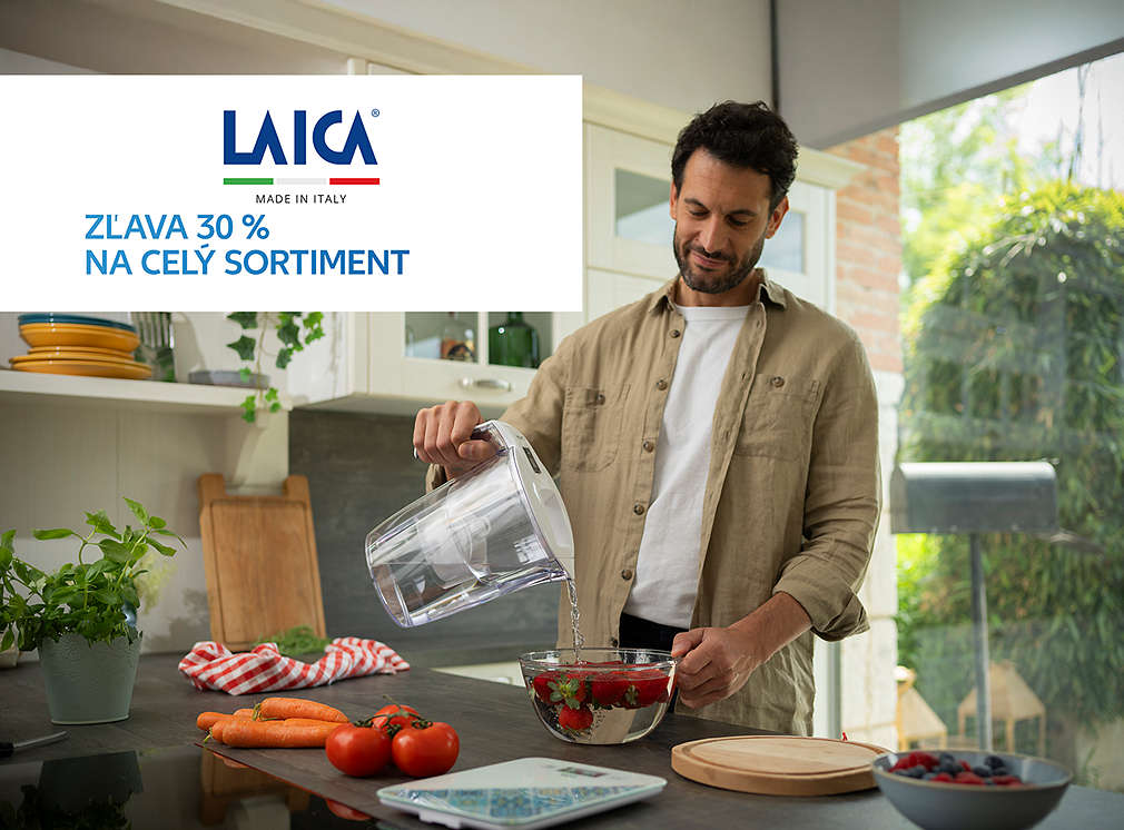 Overená kvalita vody, ktorej môžete dôverovať. Teraz s 30 % zľavou na sortiment značky Laica.