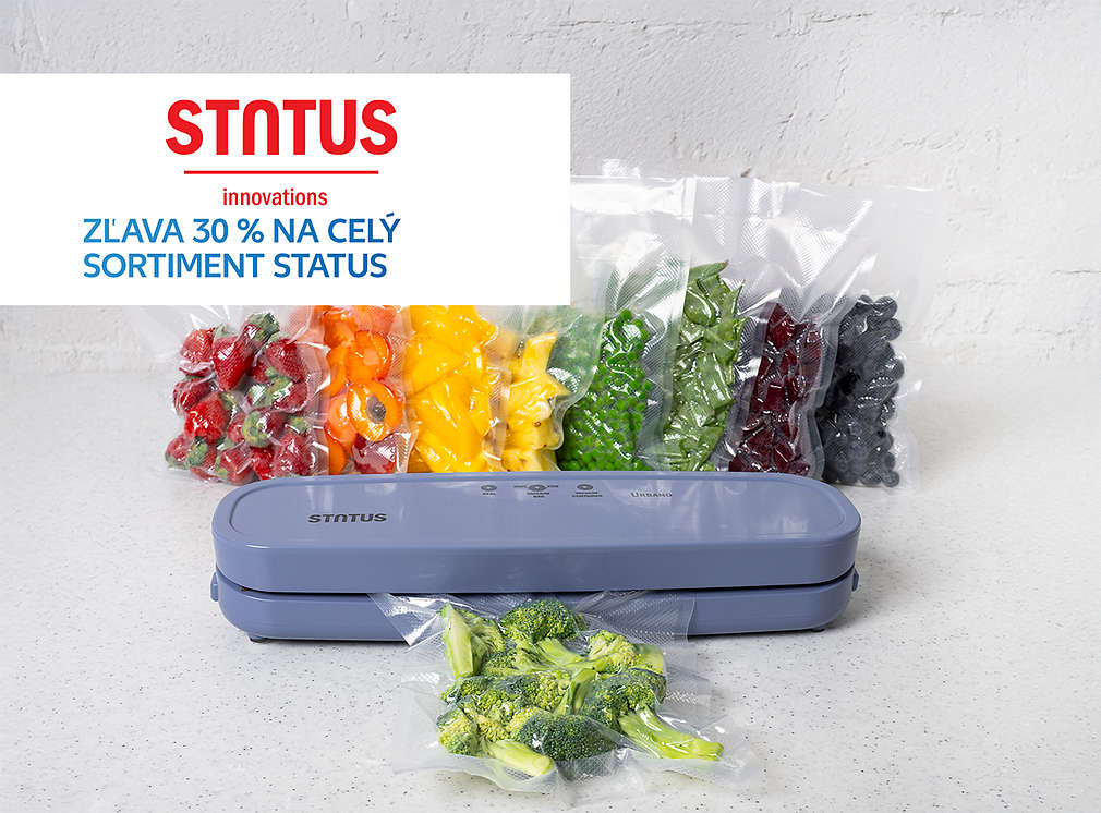Dlhšia čerstvosť, menej plytvania – Status so zľavou 30 %.