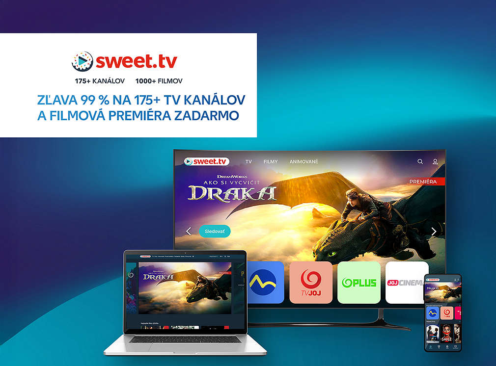 Užite si atmosféru kinoteátra doma so SWEET.TV