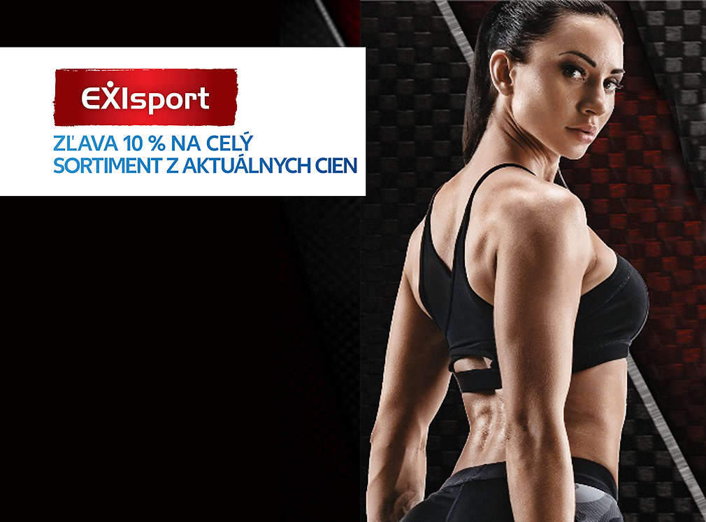 Zľava na vybraný sortiment v EXIsporte