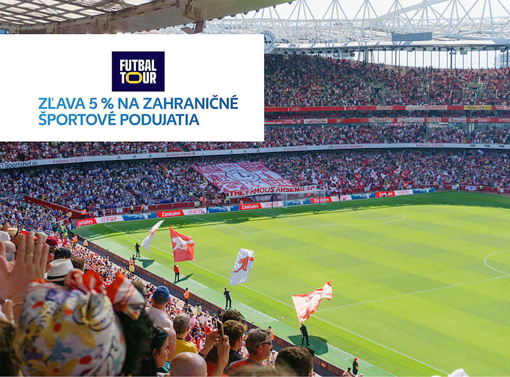 Zľava na zahraničné športové podujatia