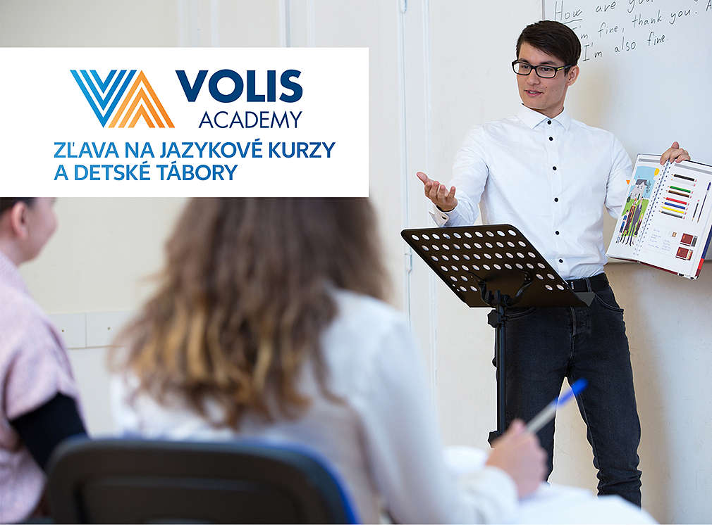 Zľava na jazykové kurzy a detské tábory Volis Academy