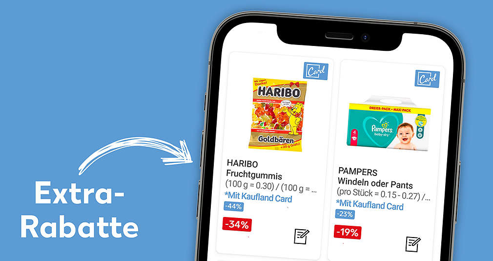 Extra-Rabatte in der Kaufland-App