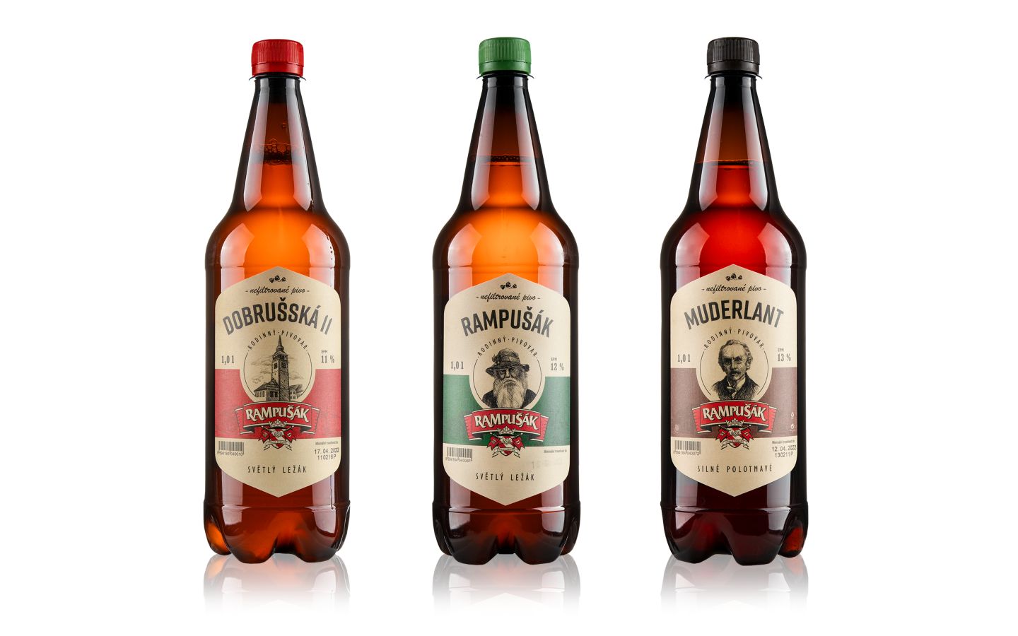 Pivo Rampušák, různé druhy