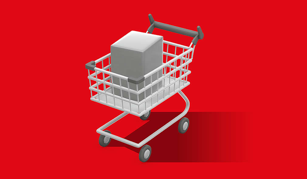 Abbildung: Einkaufswagen