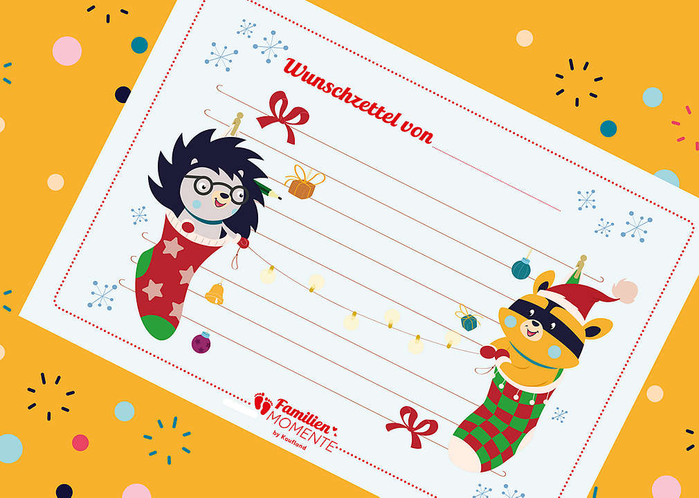  Kuniboo®-Wunschzettelvorlage