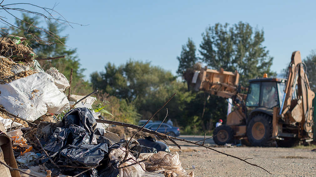 Отбор Kaufland по време на чистенето