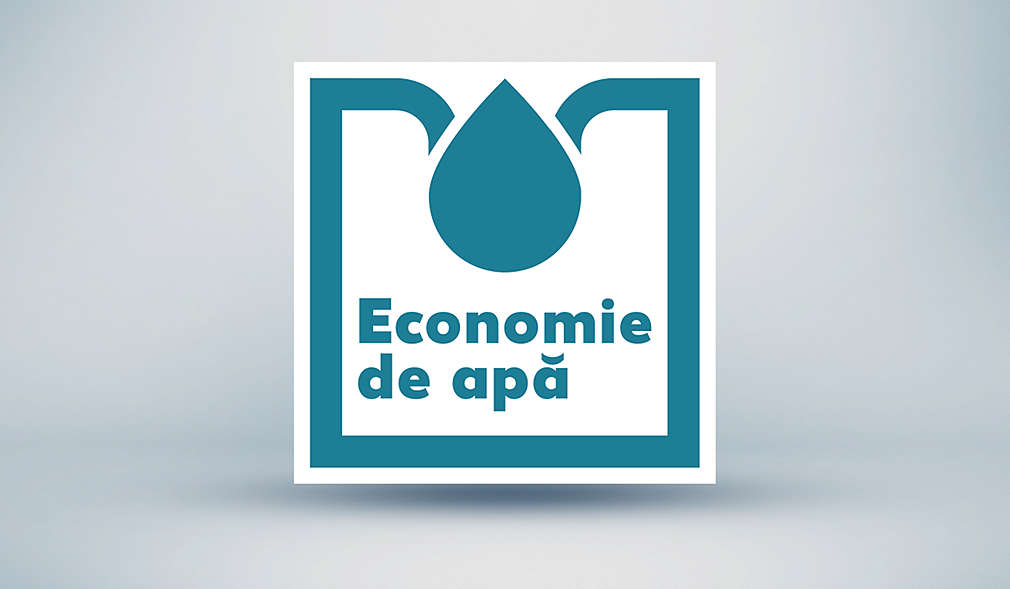 Logo „Economie de apă”