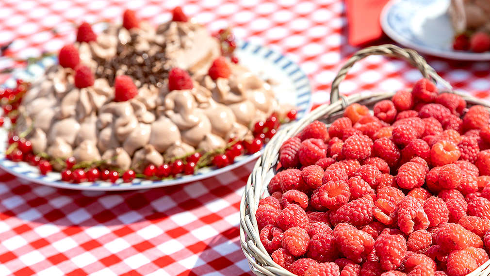 Kolač s malinama - OPG Ivančan