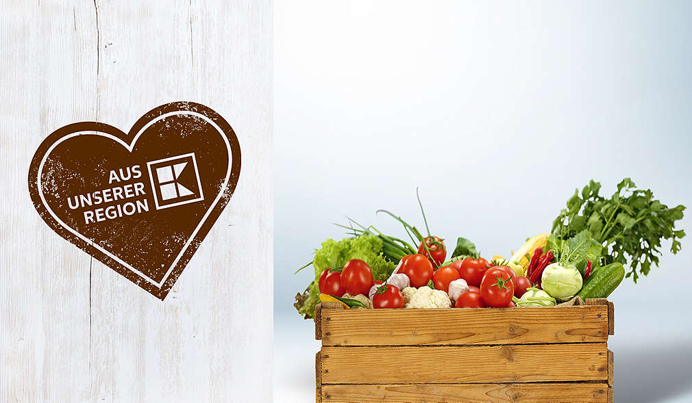 Gutes aus der Heimat: Kiste mit regionalem Gemüse