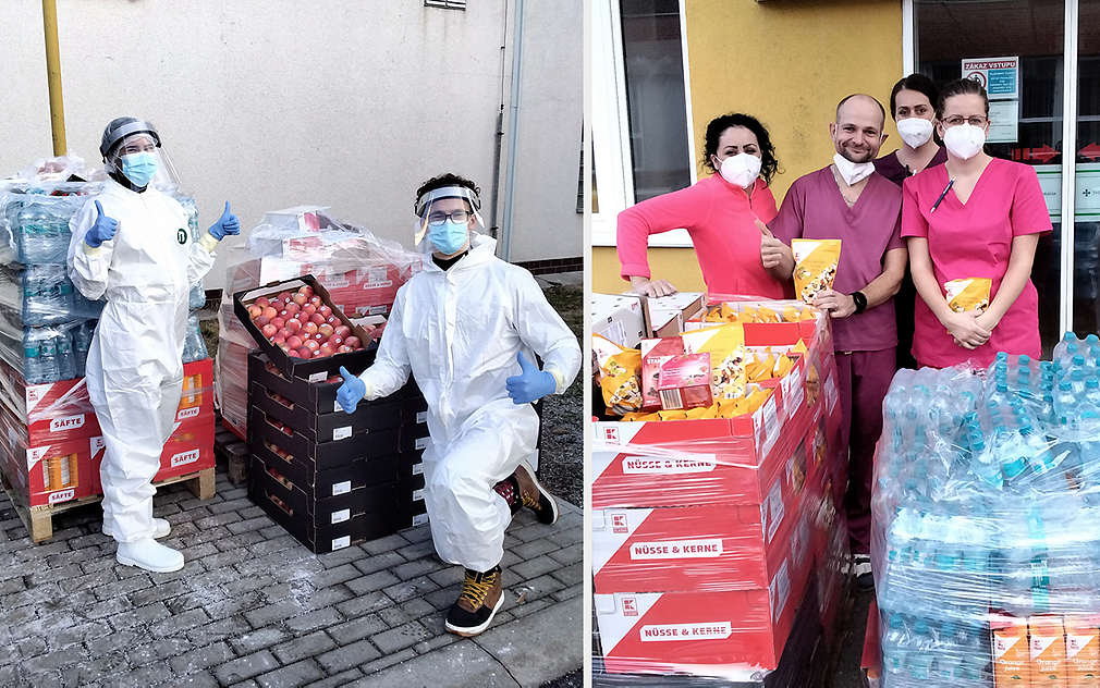 Pomoc zdravotníkom počas pandémie Covid-19