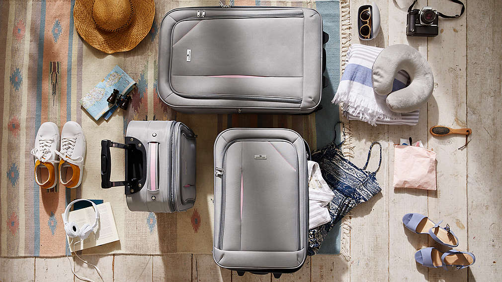 Textilné kufre v rôznych veľkostiach