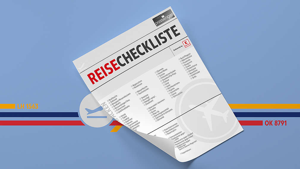 Reisecheckliste bei Kaufland: Allein oder zu zweit