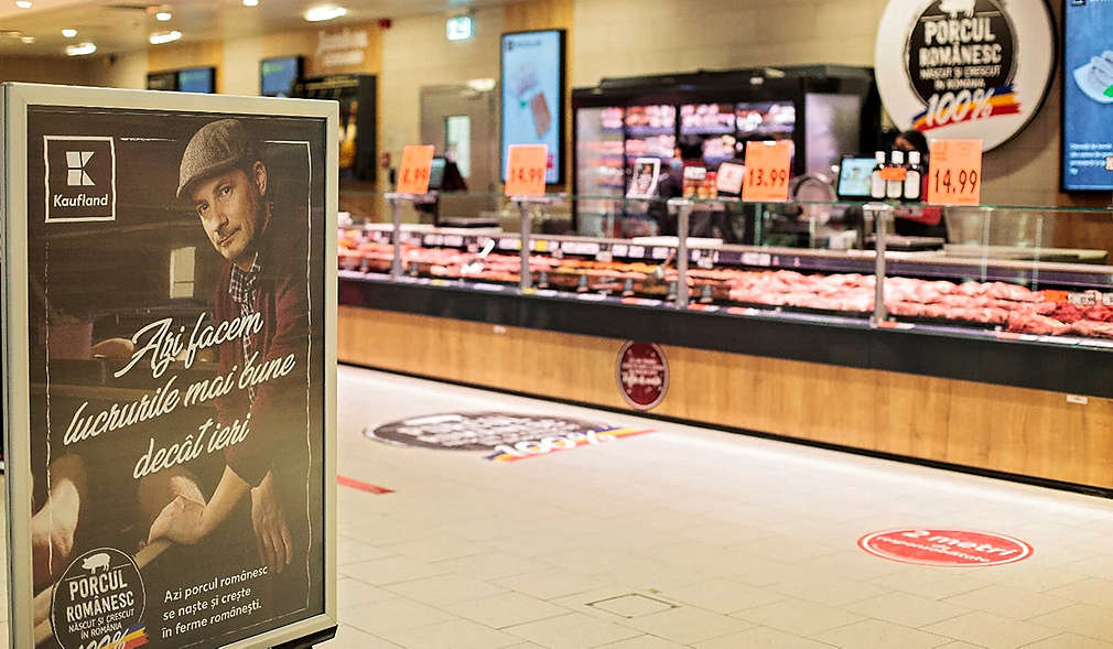 Carne de porc de la Raftul românesc