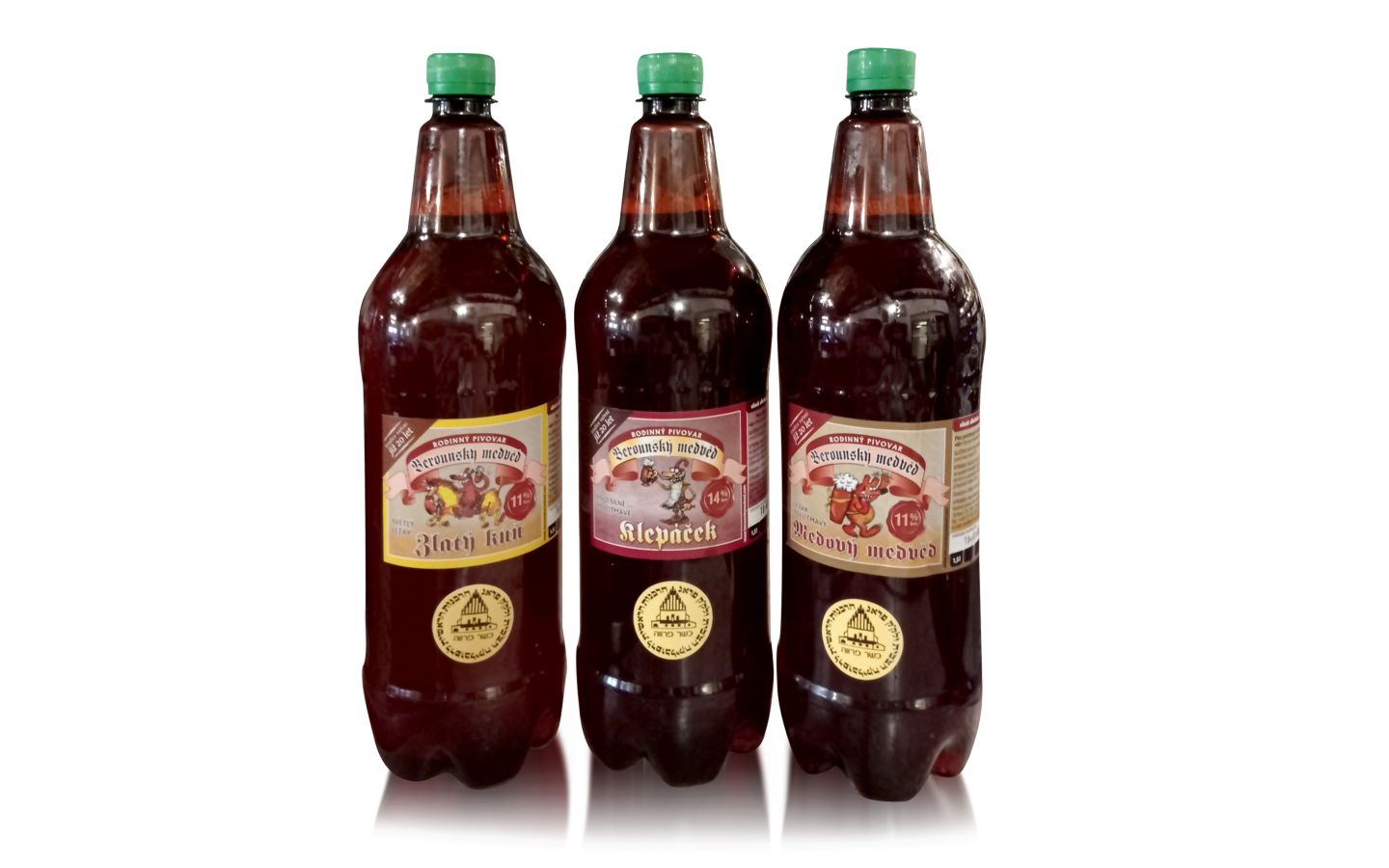 Pivo Berounský medvěd, různé druhy