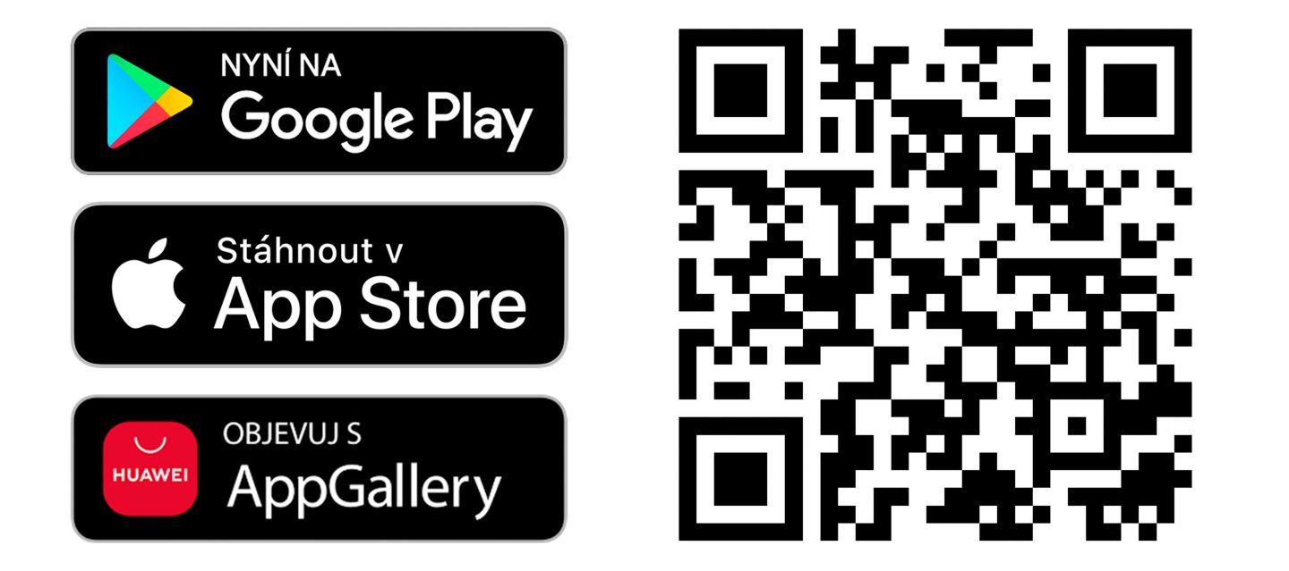 QR ke stažení aplikace Kaufland