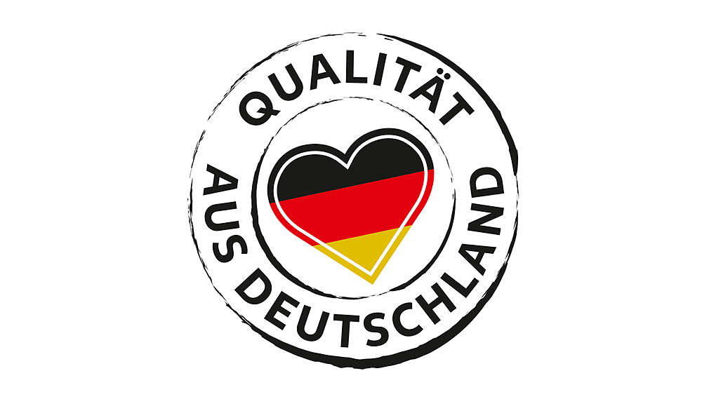 Qualität aus Deutschland-Siegel