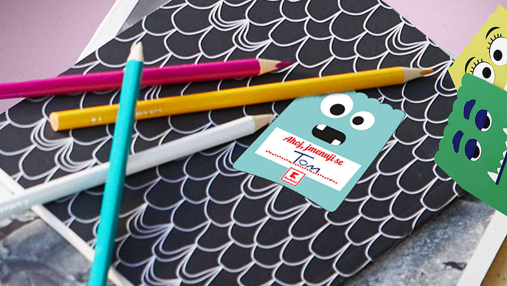 Talentus® jmenovky na sešity