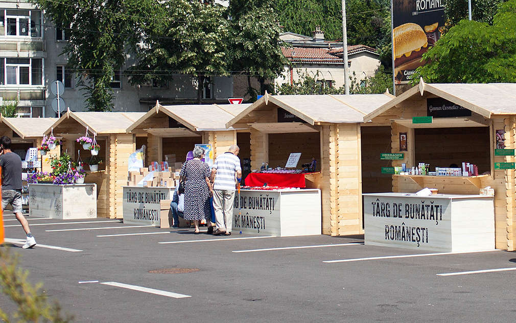 Targuri romanesti la Kaufland