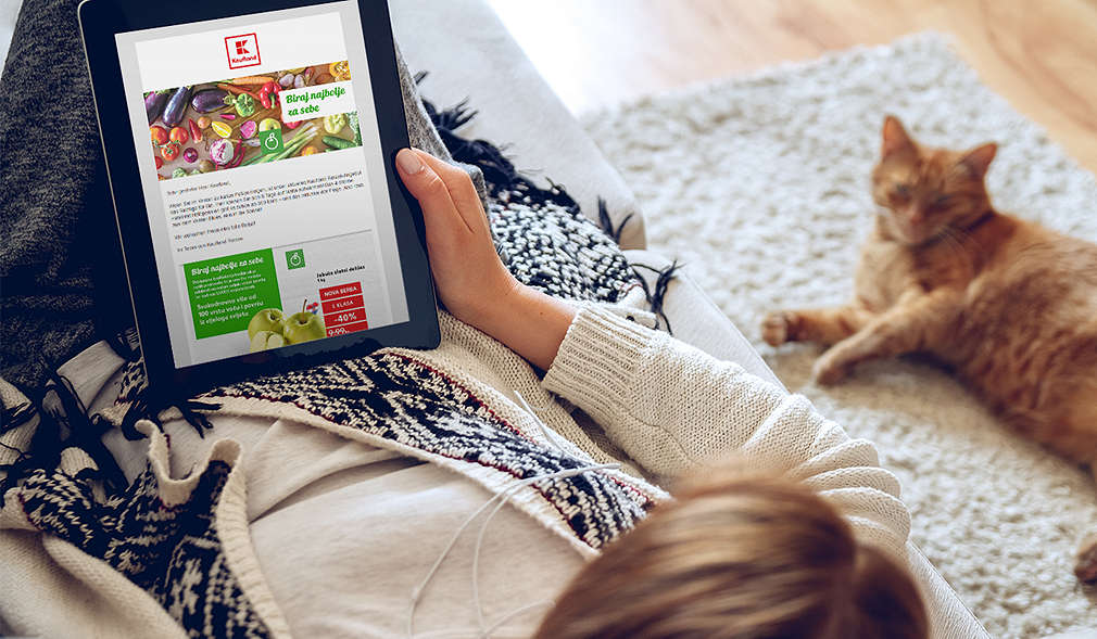 Registriraj se na newsletter i ne propusti niti jednu Kaufland ponudu ili pogodnost