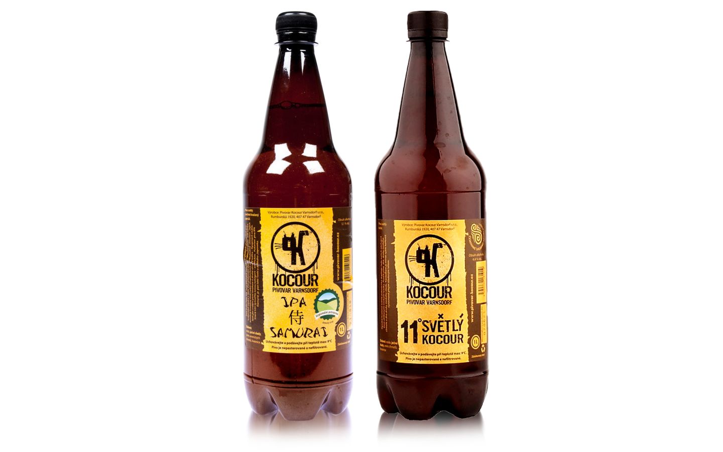 Pivo Kocour, různé druhy