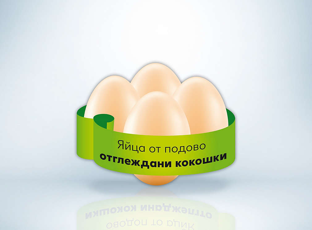 Изображение на лого на Яйца от подово отглеждане на кокошките
