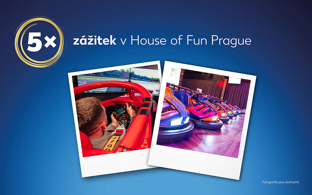 5x zážitek v House of Fun Prague