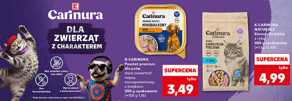 karmy dla kotów i psów