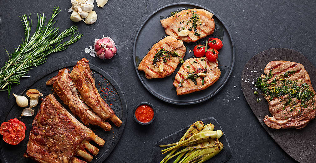 Carne, legume, fructe in catalogul cu oferte