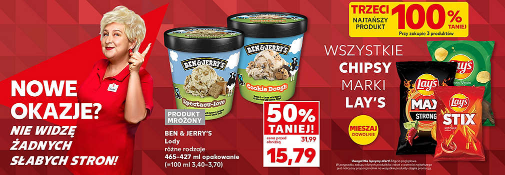Lody i chipsy