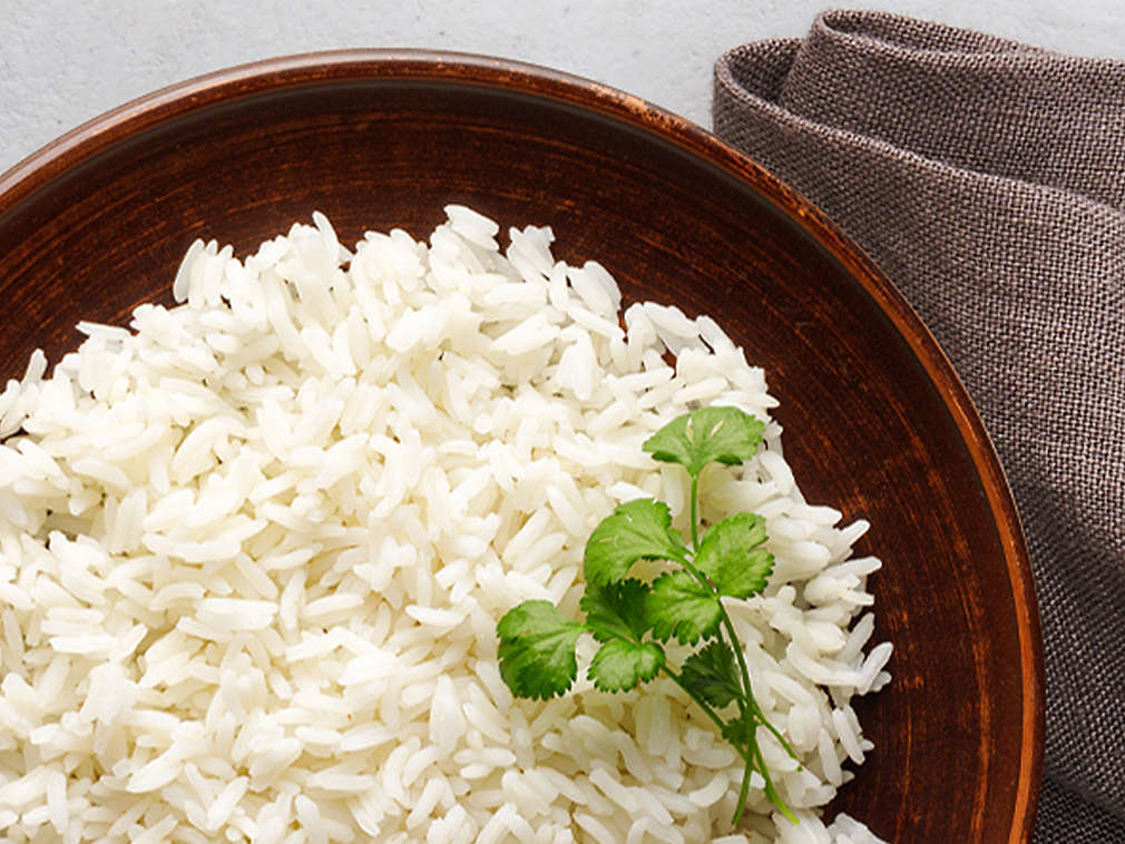 Basmatireis in der Detailansicht