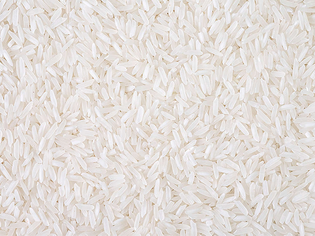 Basmatireis in der Detailansicht