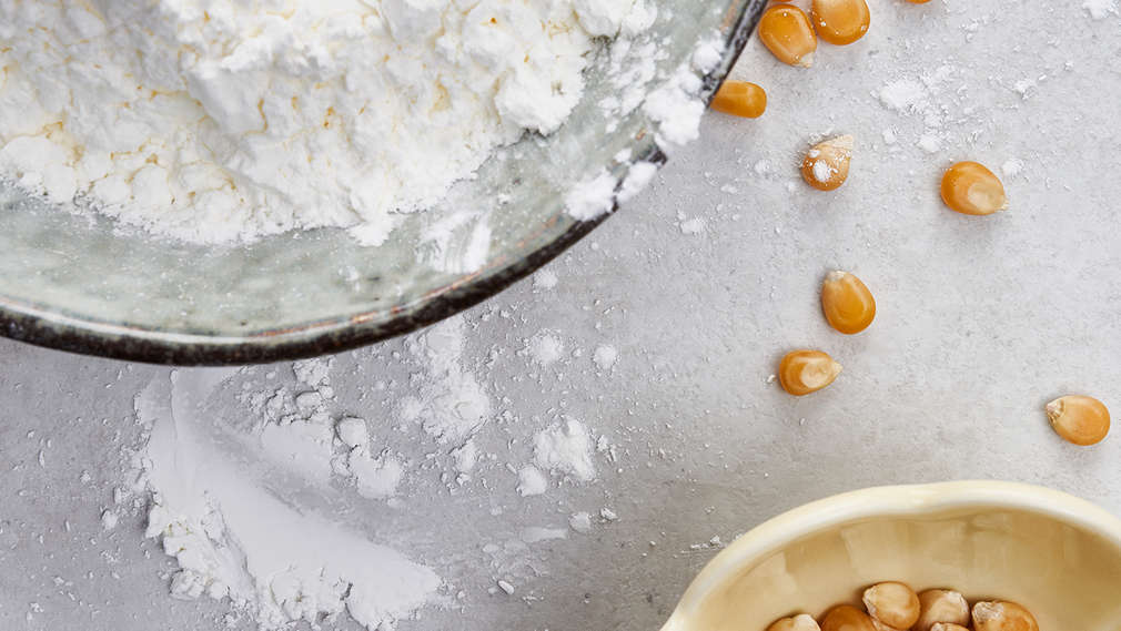 Obrázok kukuričného škrobu